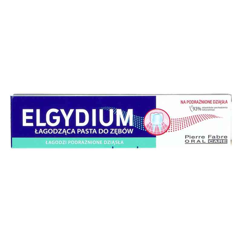 Elgydium pasta do mycia zębów na podrażnione dziąsła 75 ml od PIERRE FABRE MEDICAMENT PZN 08305918