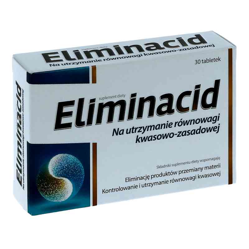 Eliminacid tabletki 30  od AFLOFARM FARMACJA POLSKA SP. Z O.O. PZN 08300521