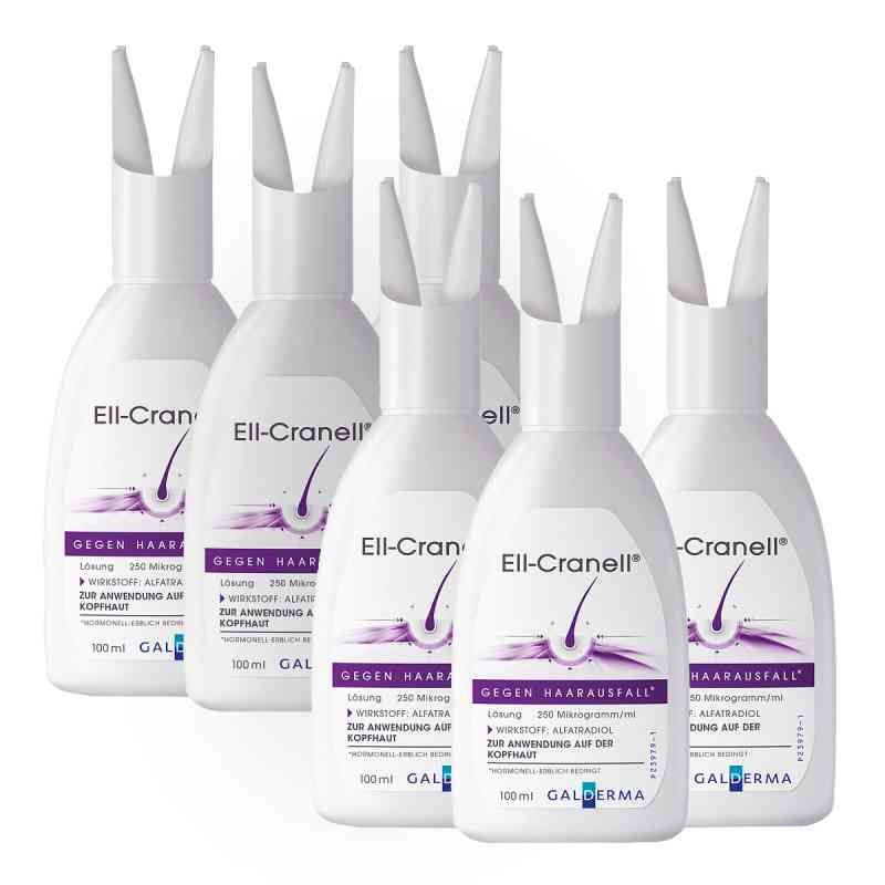 Ell-Cranell 250 mikrogramów/ml roztwór do stosowania na skórę gł 6x100 ml od Galderma Laboratorium GmbH PZN 08100446