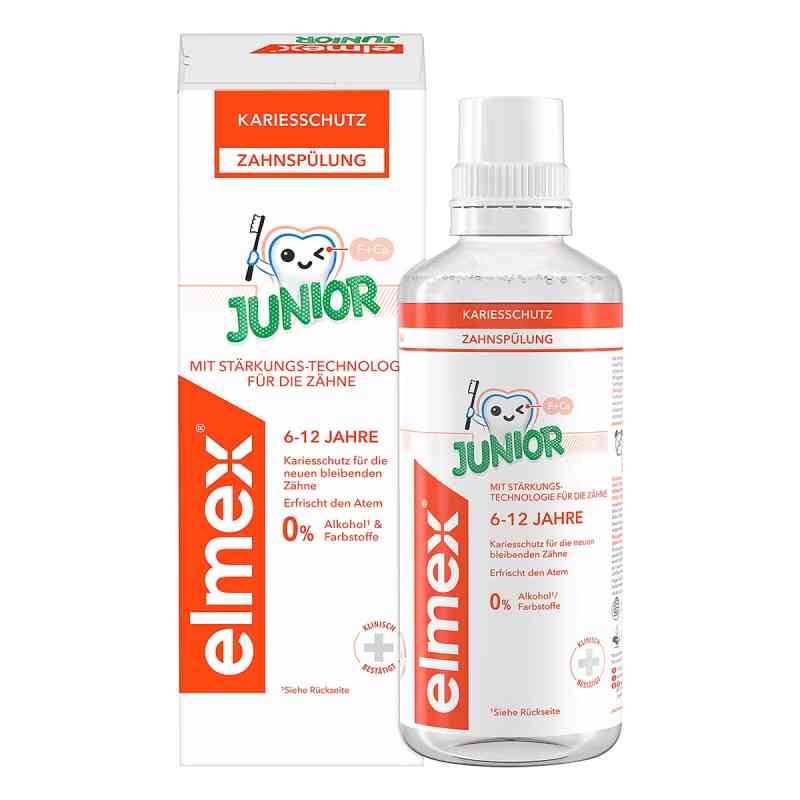 Elmex Junior płyn do płukania 400 ml od CP GABA GmbH PZN 07040008