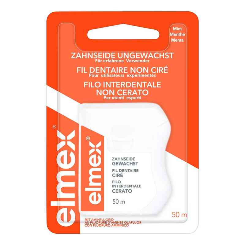 Elmex nić dentystyczna z aminofluorkiem 50 M od CP GABA GmbH PZN 04123461