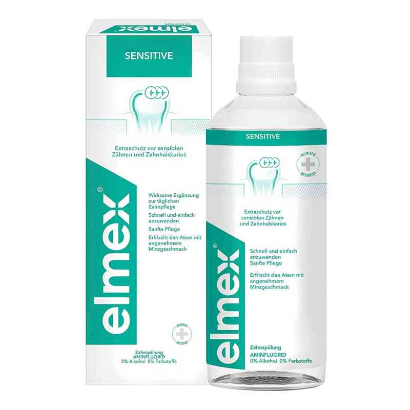 Elmex Sensitive płyn do płukania jamy ustnej 400 ml od CP GABA GmbH PZN 00631999