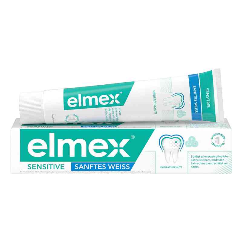 Elmex Sensitive Sanftes Weiss pasta do zębów 75 ml od CP GABA GmbH PZN 10005671