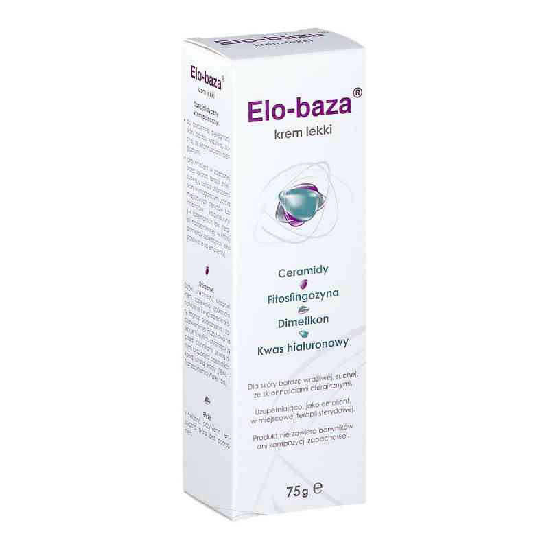 Elo-baza Krem lekki 75 g od ICN POLFA RZESZÓW S.A. PZN 08302622