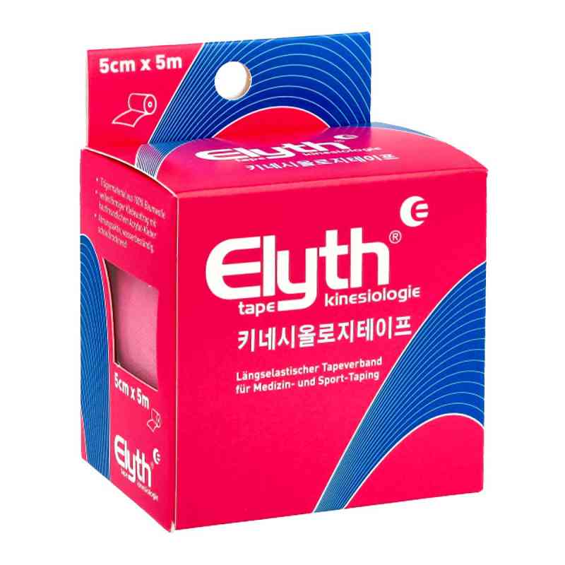 Elyth Tape Kinesiologie 5 cmx5 m rot 1 szt. od Kanzlsperger GmbH PZN 10735814