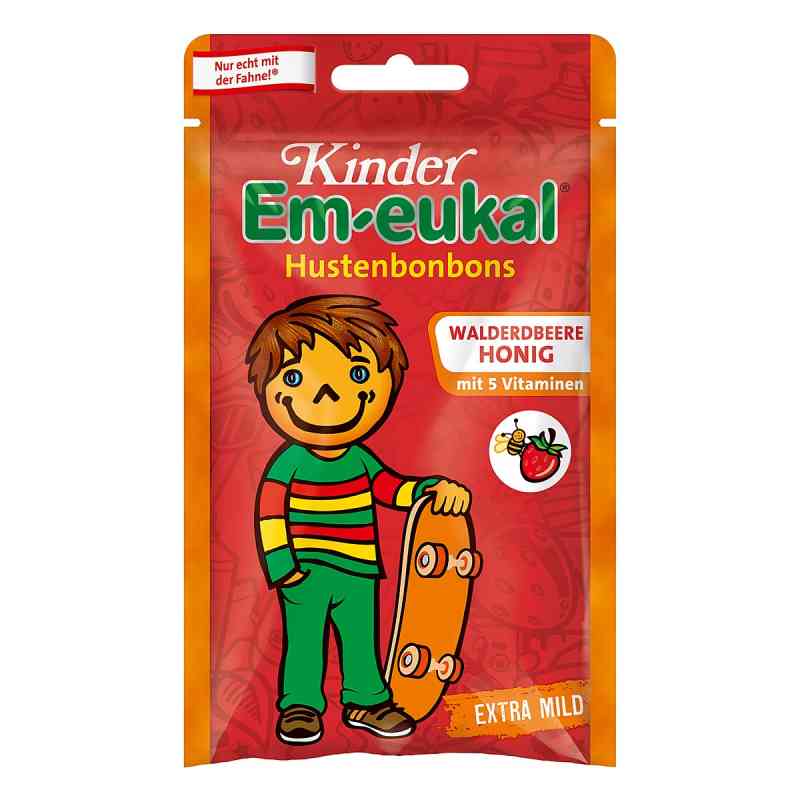 Em Eukal Kinder Bonbons Walderdbeere-honig zh. 75 g od Dr. C. SOLDAN GmbH PZN 11112618