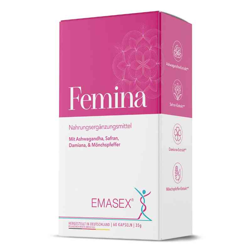 Emasex Femina - Dla kobiet od 40 lat Kapsułki 60 szt. od adequapharm GmbH PZN 20176043