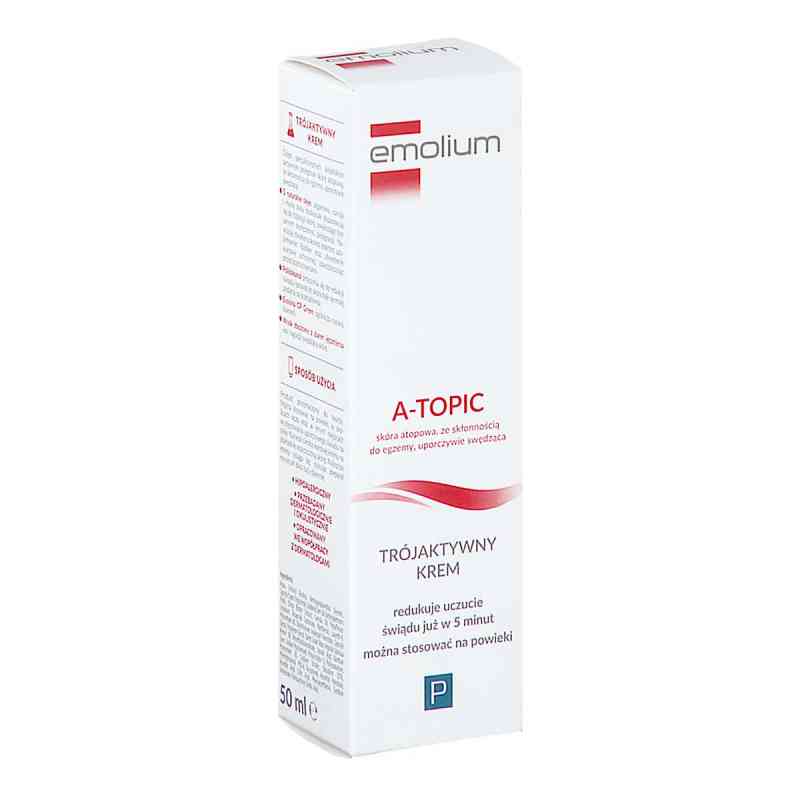EMOLIUM A-TOPIC Trójaktywny Krem 50 ml od PERRIGO POLAND SP. Z O.O. PZN 08304468