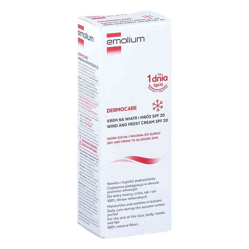 Emolium Dermocare Krem na wiatr i mróz SPF 20 75 ml od COSMONDE A/S PZN 08306541