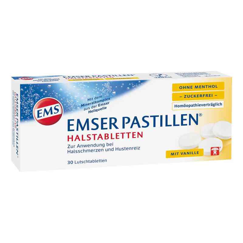 Emser bezcukrowe pastylki z solą emską bez mentolu 30 szt. od Uriach Germany GmbH PZN 11108002