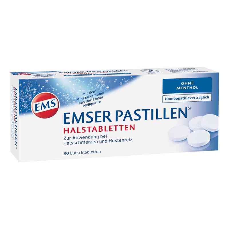 Emser pastylki z solą emską bez mentolu 30 szt. od Uriach Germany GmbH PZN 11107988