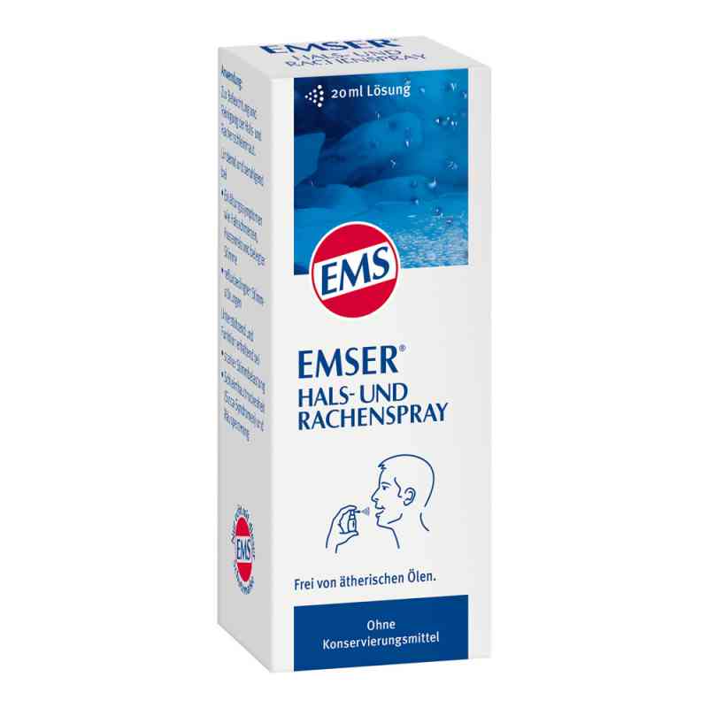 Emser spray na ból gardła 20 ml od Sidroga Gesellschaft für Gesundh PZN 06836840
