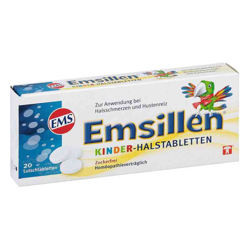 Emsillen tabletki dla dzieci i gardło 20 szt. od Sidroga Gesellschaft für Gesundh PZN 10405206