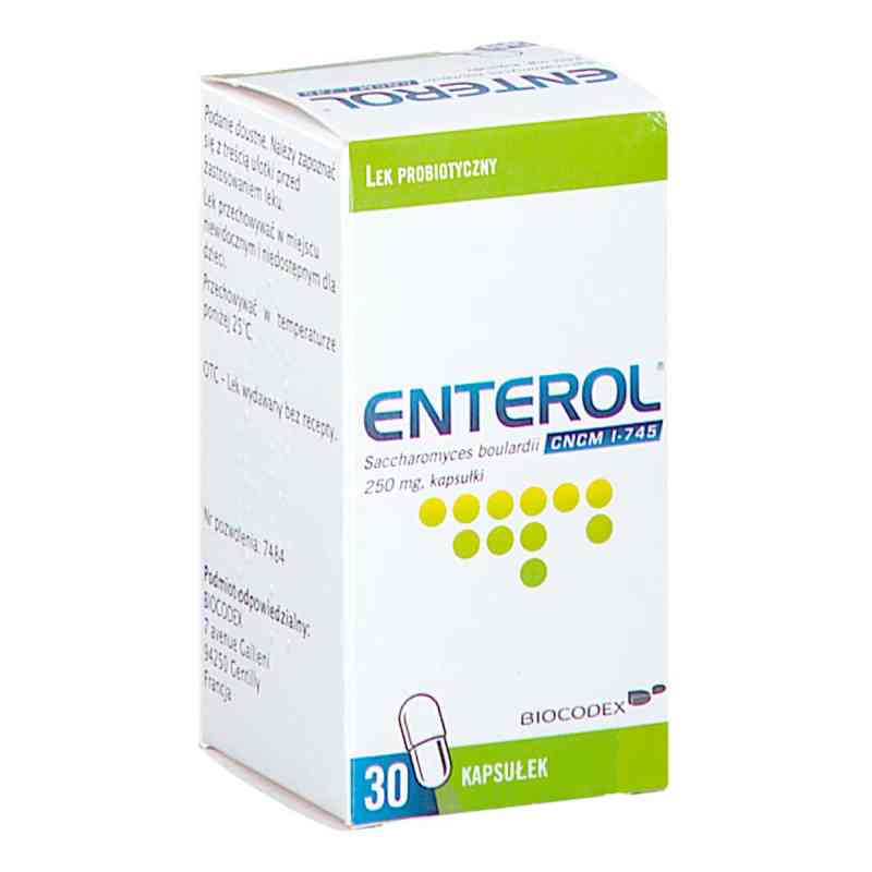 Enterol kapsułki 30  od LABORATOIRES BIOCODEX PZN 08304149