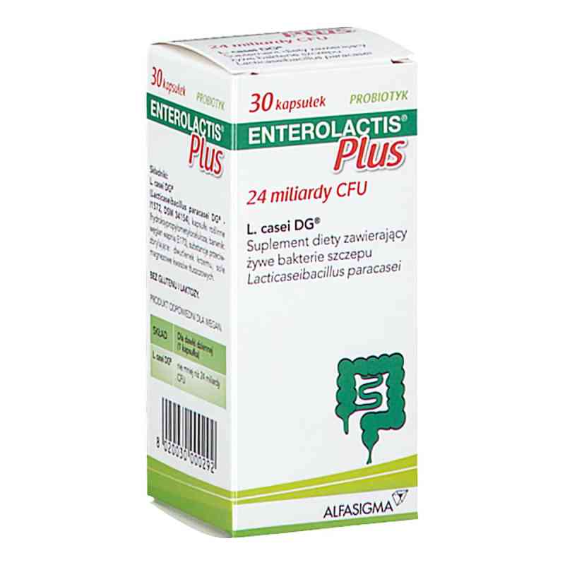 Enterolactis Plus kapsułki 30  od BIOFARMA SRL PZN 08305179