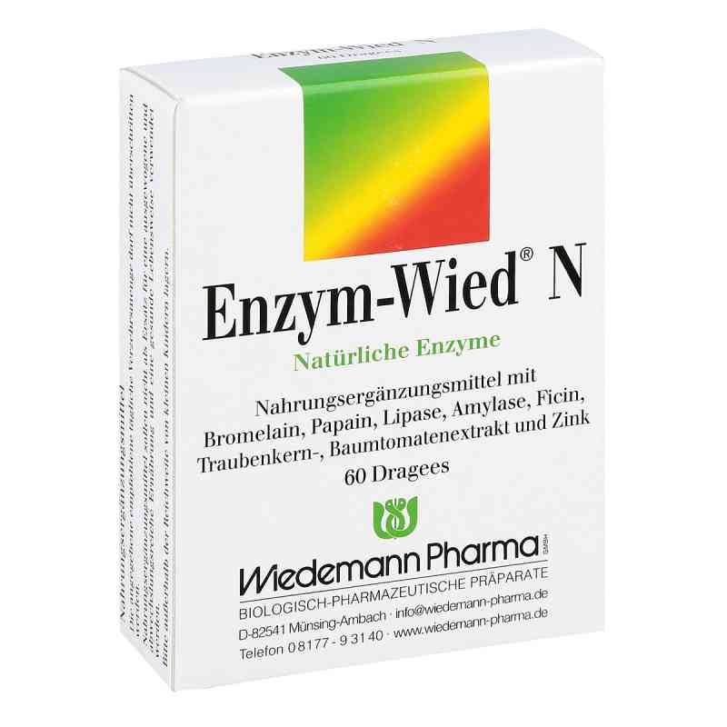 Enzym Wied N drażetki 60 szt. od Mauermann Arzneimittel KG PZN 00602182