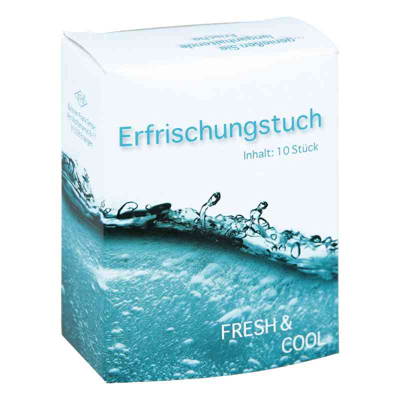Erfrischungstuch Cool Fresh 10 szt. od Büttner-Frank GmbH PZN 04832772