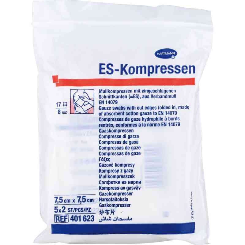 Es-kompressen steril 10x10 cm 8fach Cpc 5X2 szt. od C P C medical GmbH & Co. KG PZN 11313707