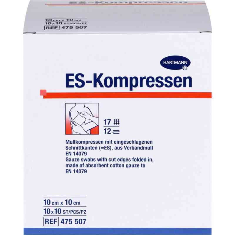 Es-kompressen steril 10x10 cm Grosspackung 10X10 szt. od B2B Medical GmbH PZN 14289719
