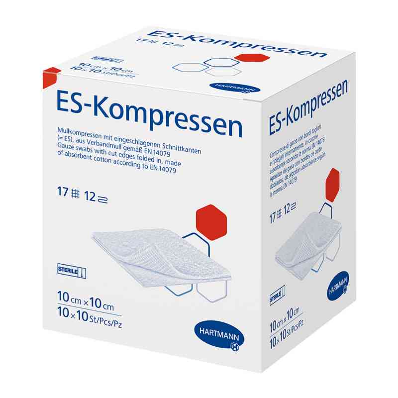 Es-kompressen steril 10x10cm Grosspackung 10X10 szt. od PAUL HARTMANN AG PZN 06454127