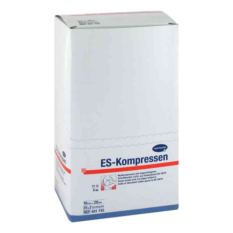 Es-kompressen steril 10x20 cm 8fach 25X2 szt. od 1001 Artikel Medical GmbH PZN 00434170