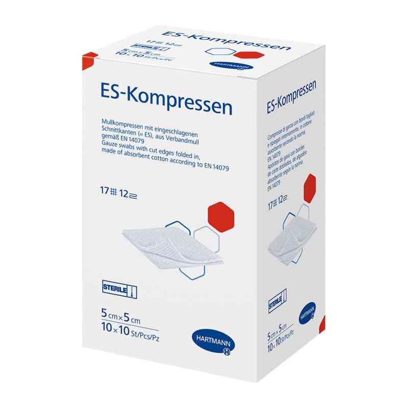 Es-kompressen steril 5x5cm Grosspackung 10X10 szt. od PAUL HARTMANN AG PZN 06453783