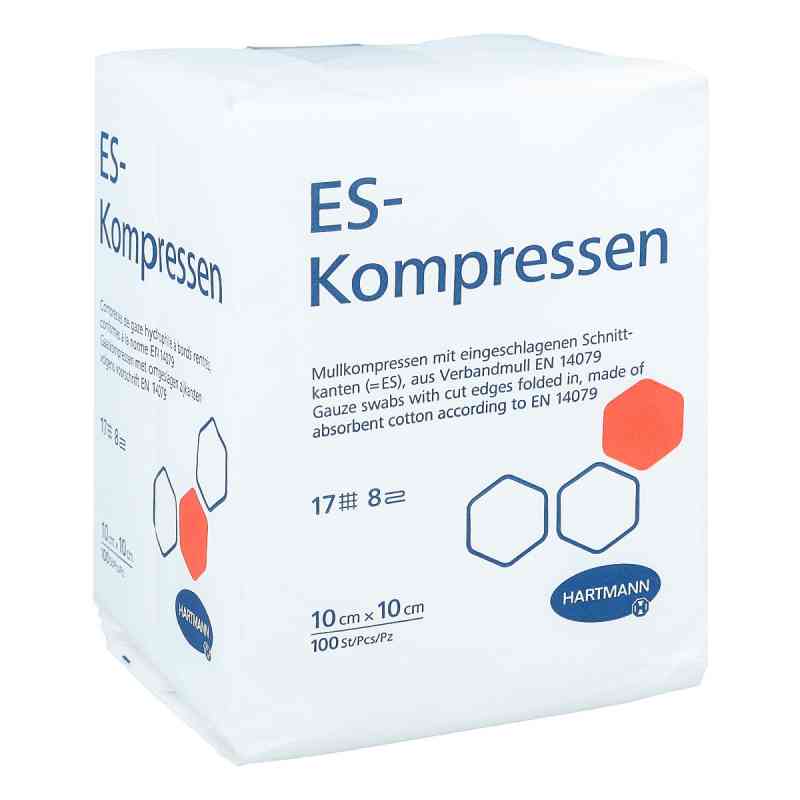Es-kompressen unsteril 10x10 cm 8fach Cpc 100 szt. od C P C medical GmbH & Co. KG PZN 03558435