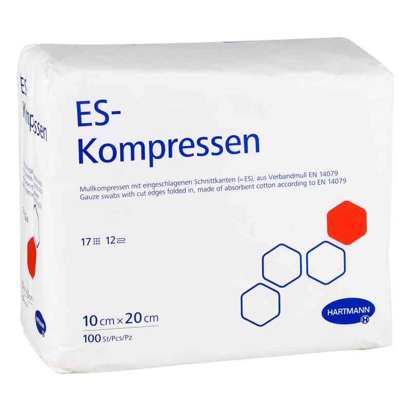 Es-kompressen unsteril 10x20 cm 12fach 100 szt. od Avitamed GmbH PZN 15824652