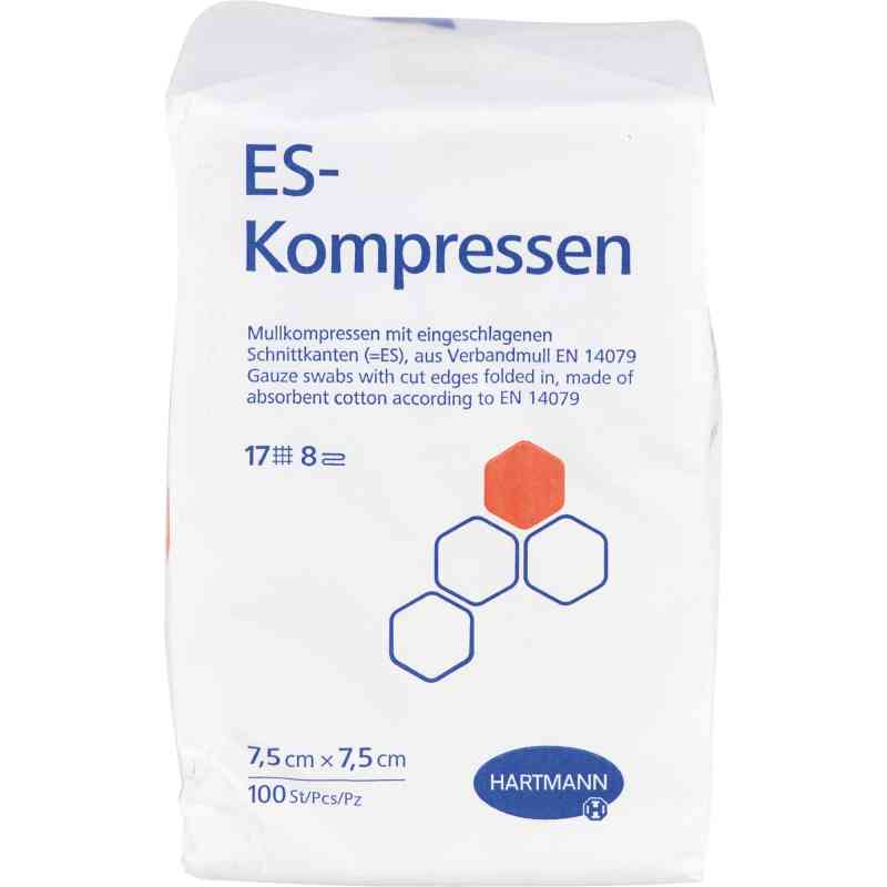 Es-kompressen unsteril 7,5x7,5 cm 8fach 100 szt. od 1001 Artikel Medical GmbH PZN 00462143