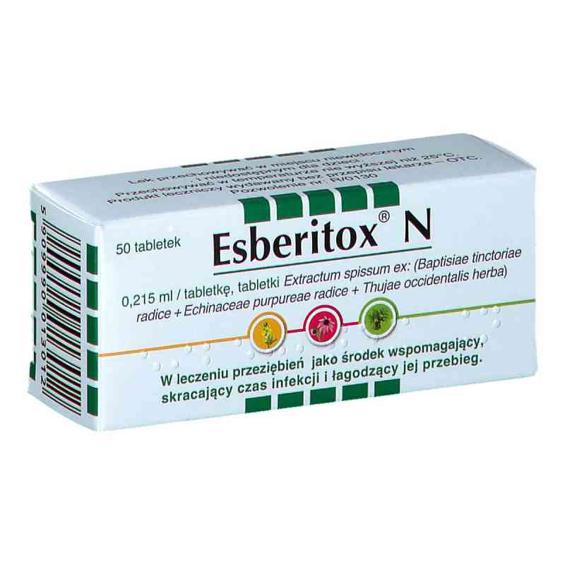 Esberitox N tabletki 50  od SCHAPER & BRUMMER GMBH & CO. KG PZN 08301719
