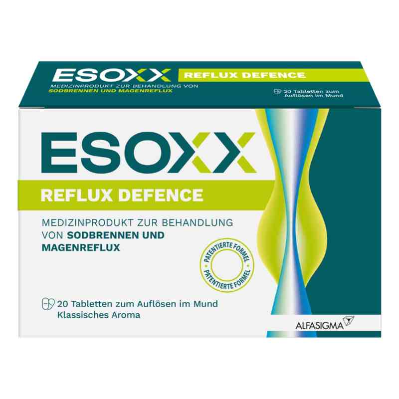 Esoxx Ochrona przed refluksem Tabletki do żucia 20 szt. od Alfasigma GmbH PZN 19456286