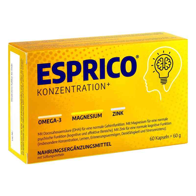 Esprico kaspułki do żucia 60 szt. od Engelhard Arzneimittel GmbH & Co PZN 01464405