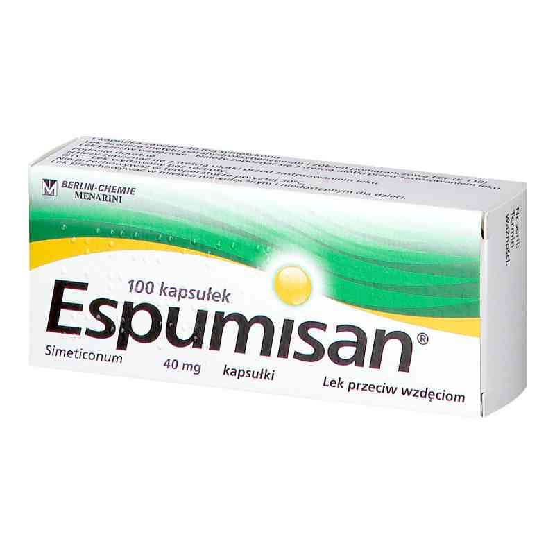 Espumisan 40 mg kapsułki 100 kaps. od BERLIN CHEMIE AG PZN 08300118