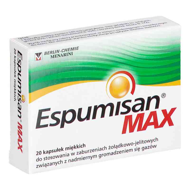 Espumisan Max kapsułki 20  od HALSA PHARMA GMBH PZN 08306301