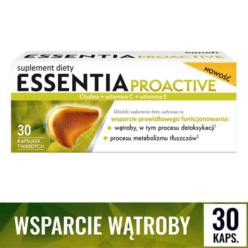 Essentia Proactive kapsułki 30  od OPELLA HEALTHCARE POLAND SP. Z O.O. PZN 08304268