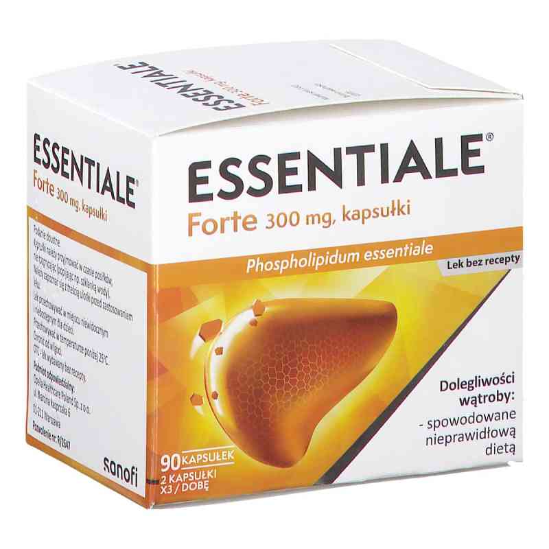 Essentiale Forte 300mg 90  od A.NATTERMANN & CIE.GMBH PZN 08305320