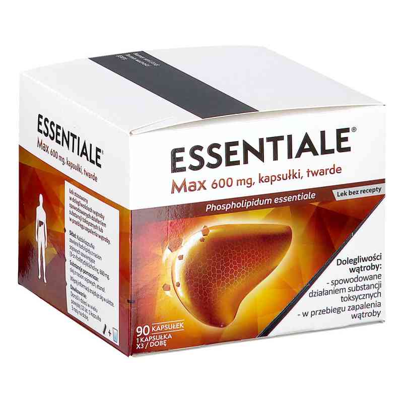 Essentiale Max 600 mg kapsułki 90  od A.NATTERMANN & CIE.GMBH PZN 08306068