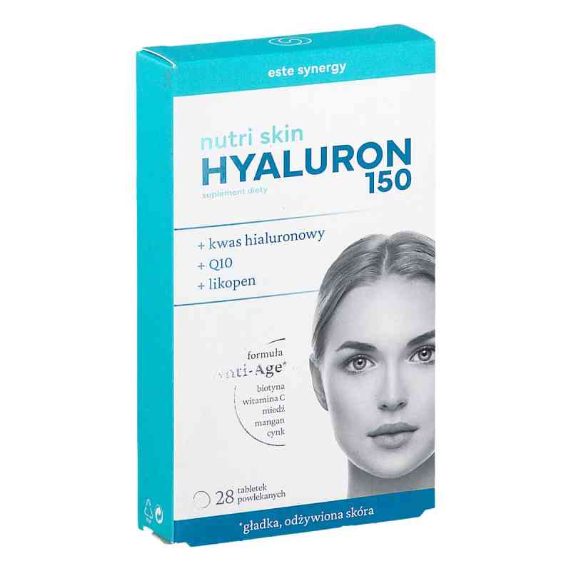 Este Synergy Nutri Skin Hyaluron 150 tabletki 28  od NATUR PRODUKT PHARMA SP. Z O.O. PZN 08306322