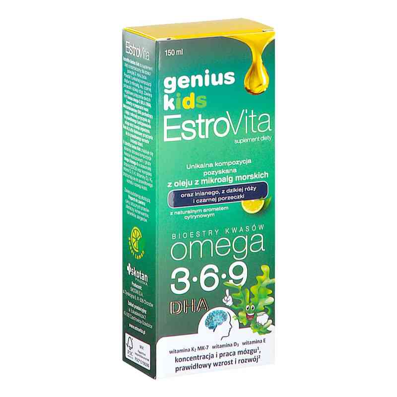 EstroVita Genius Kids 150 ml od SKOTAN S.A. PZN 08304030