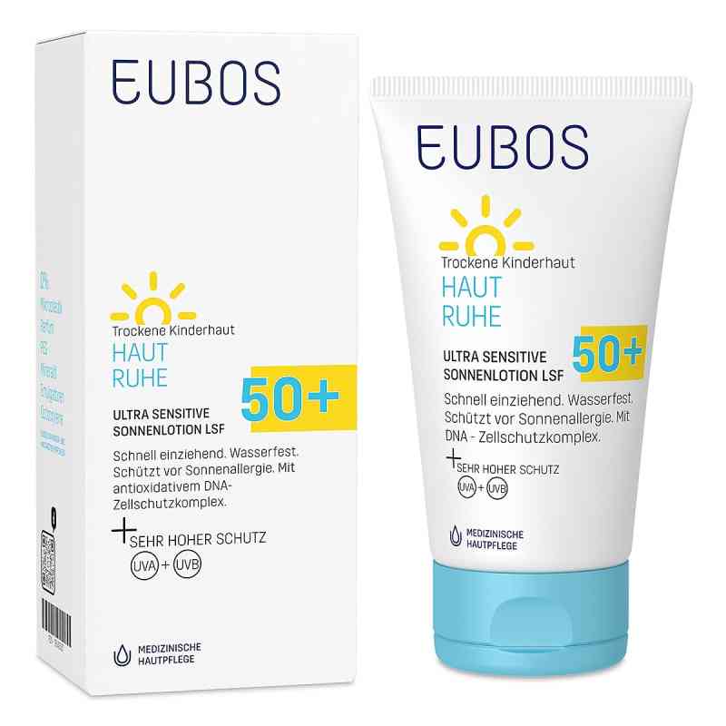 Eubos Haut Ruhe Ultra Sensitiv balsam do opalania SPF50+ 150 ml od Dr. Hobein (Nachf.) GmbH PZN 19645567