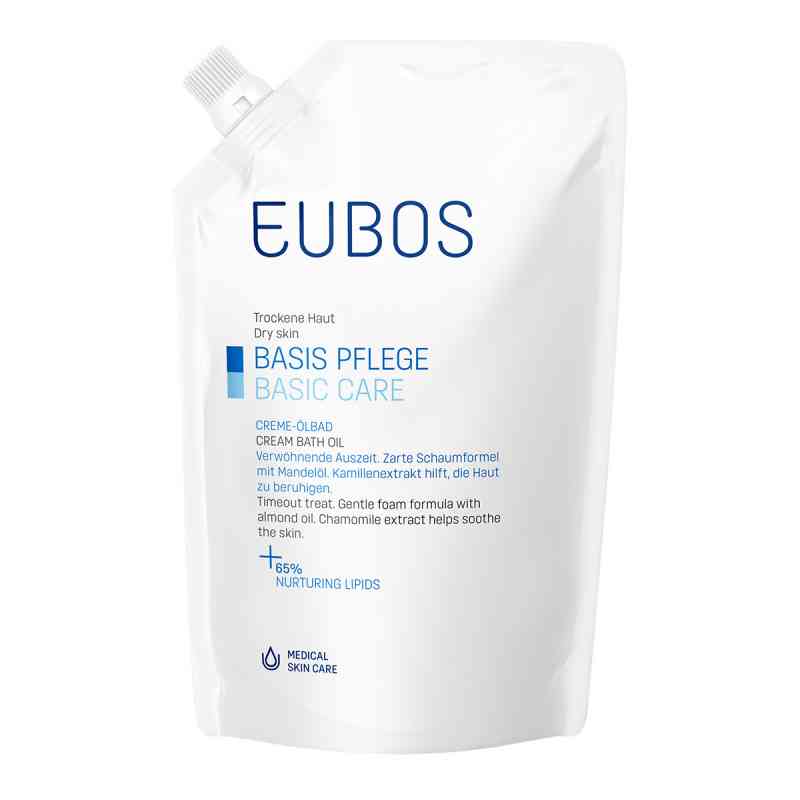 Eubos kremowy olejek do kąpieli opakowanie uzupełniające 400 ml od Dr.Hobein (Nachf.) GmbH PZN 04911483