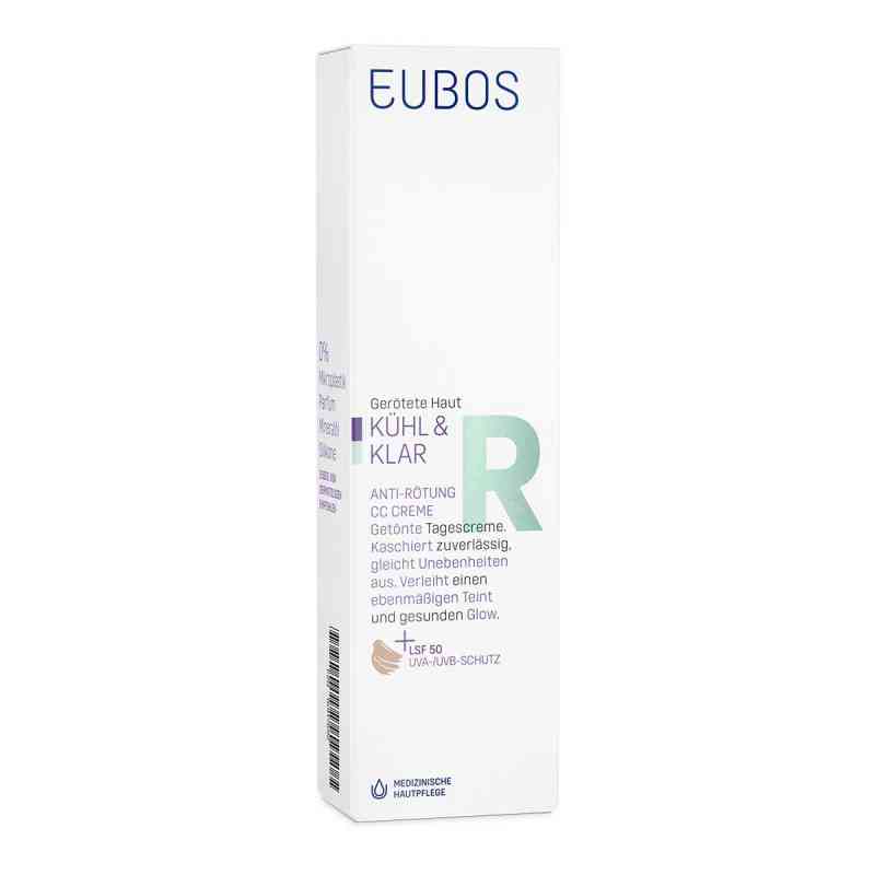 Eubos Kühl & Klar Krem CC przeciw zaczerwienieniom SPF 50 30 ml od Dr. Hobein (Nachf.) GmbH PZN 16917692
