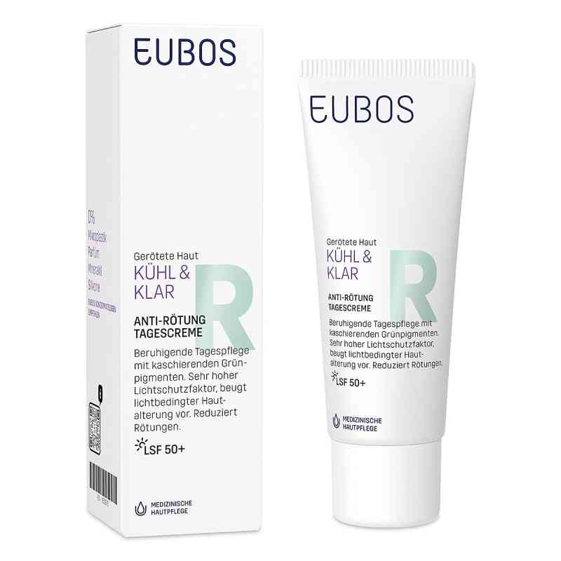 Eubos Kühl & Klar Krem na dzień przeciw zaczerwienieniom SPF 50+ 40 ml od Dr. Hobein (Nachf.) GmbH PZN 19509781