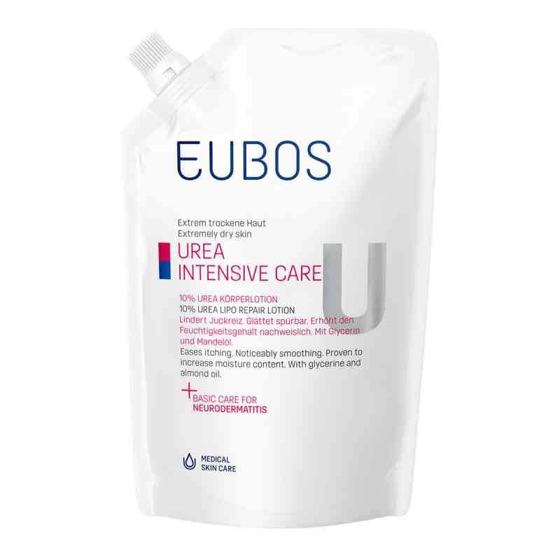 Eubos Mleczko do ciała 10% UREA 400 ml od Dr.Hobein (Nachf.) GmbH PZN 01021990