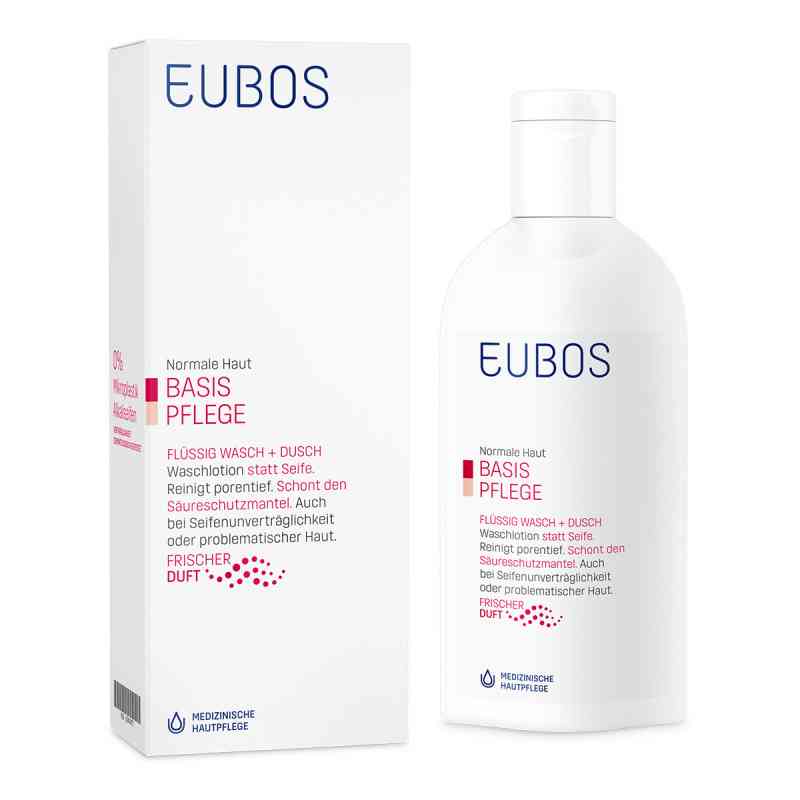 Eubos mydło w płynie o świeżym zapachu 200 ml od Dr.Hobein (Nachf.) GmbH PZN 02474771