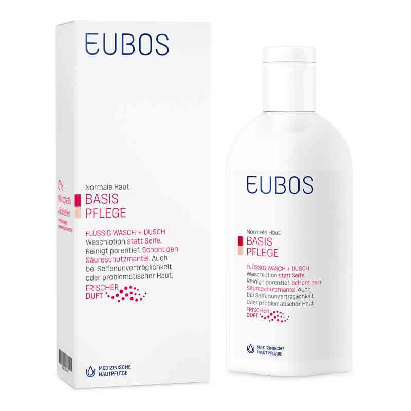 Eubos mydło w płynie o świeżym zapachu 200 ml od Dr. Hobein (Nachf.) GmbH PZN 02474771