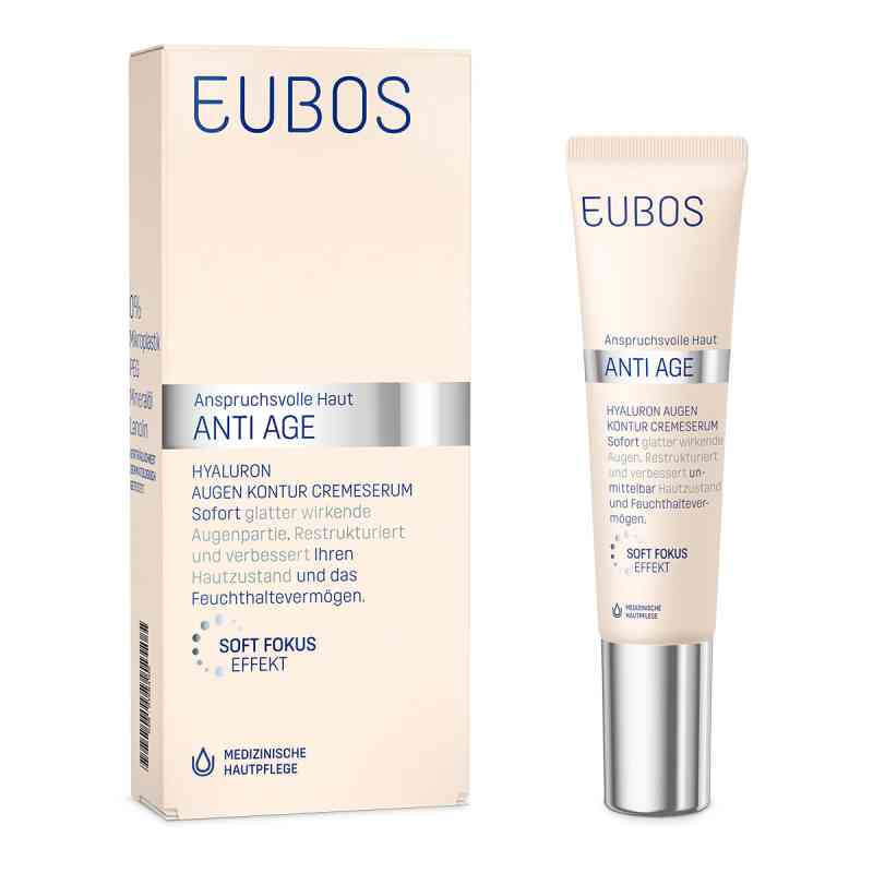 Eubos Sensitive Hyaluron Augen Kontur Krem-serum pod oczy 15 ml od Dr.Hobein (Nachf.) GmbH PZN 07564102