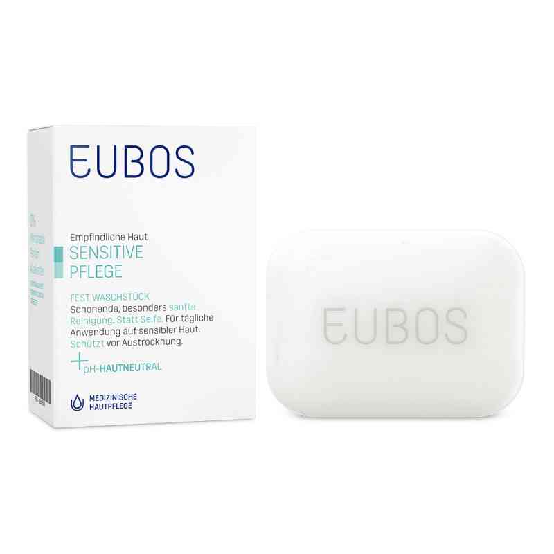 Eubos Sensitive mydło bezalkaliczne 125 g od Dr.Hobein (Nachf.) GmbH PZN 08818154
