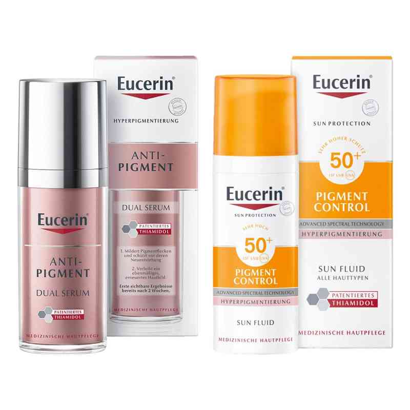 Eucerin Anti-pigment Dual Serum + Pigment Control Sun Fluid Lsf  1 op. od Beiersdorf AG Eucerin PZN 08102723