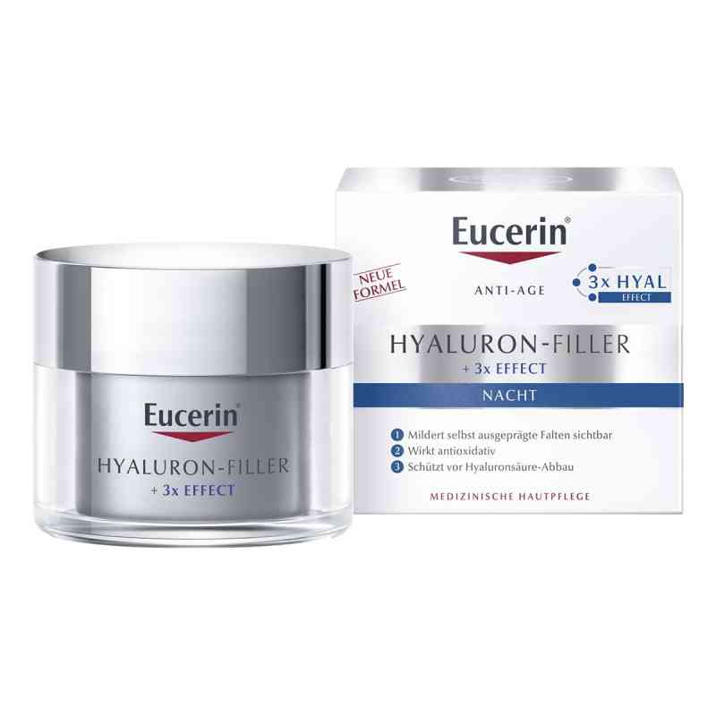 Eucerin Hyaluron Filler krem na noc wypełniający zmarszczki 50 ml od Beiersdorf AG Eucerin PZN 04668723